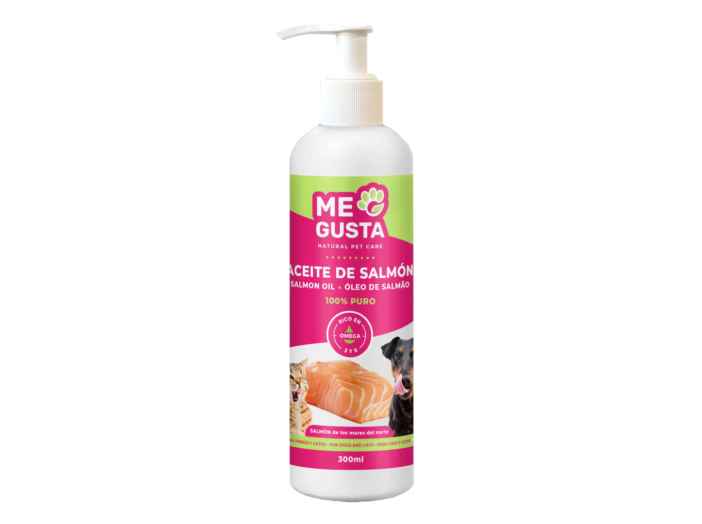 Óleo de Salmão Cães e Gatos