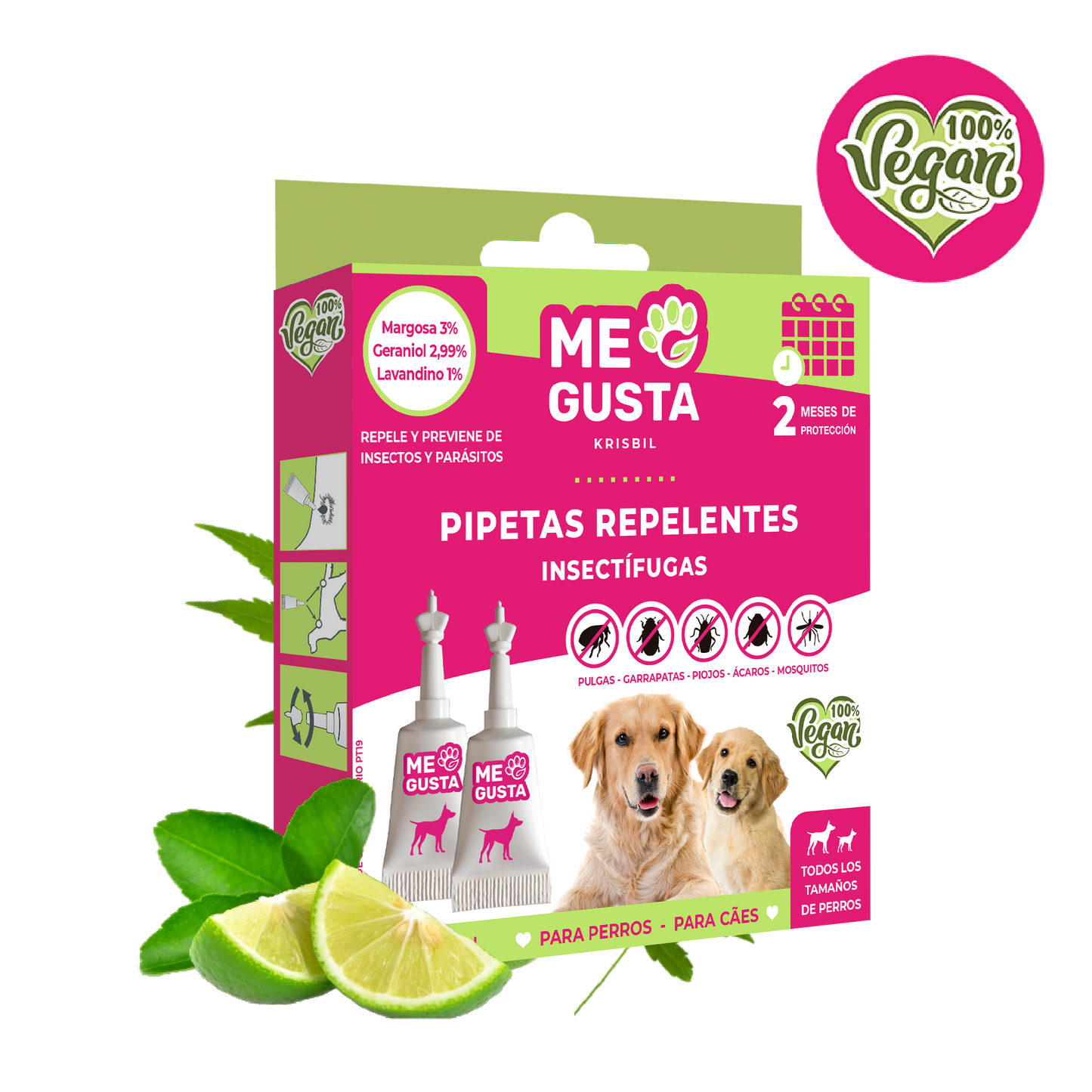 Pipetas Repelentes Cão