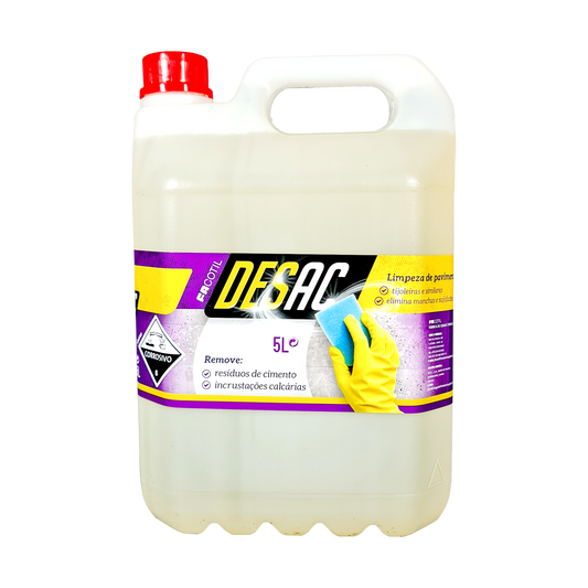 Desincrustante Desac - Limpeza de Cimento