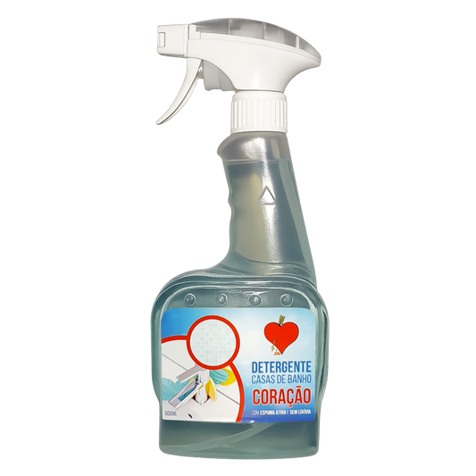 Detergente Casas de Banho Coração