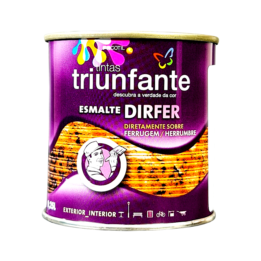 Dirfer - Esmalte sobre a ferrugem