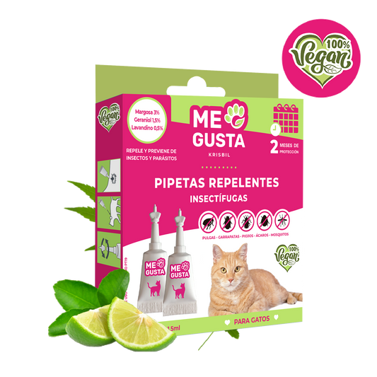 Pipetas Repelentes Gato