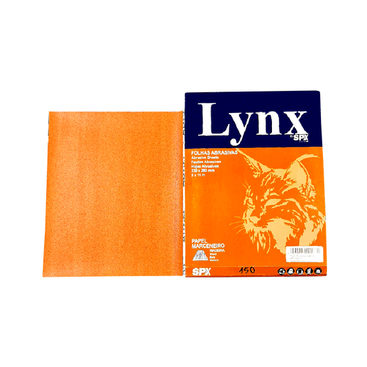 Lixa Papel Marceneiro Lynx