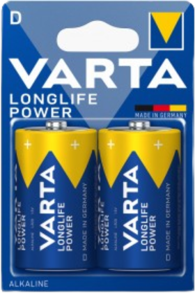 Pilhas Varta Longlife D